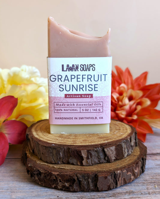 Grapefruit Sunrise Natural Bar Soap