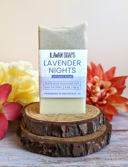 Lavender Nights Natural Bar Soap