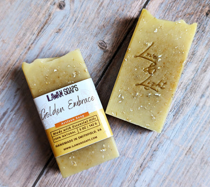 Golden Embrace Natural Bar Soap