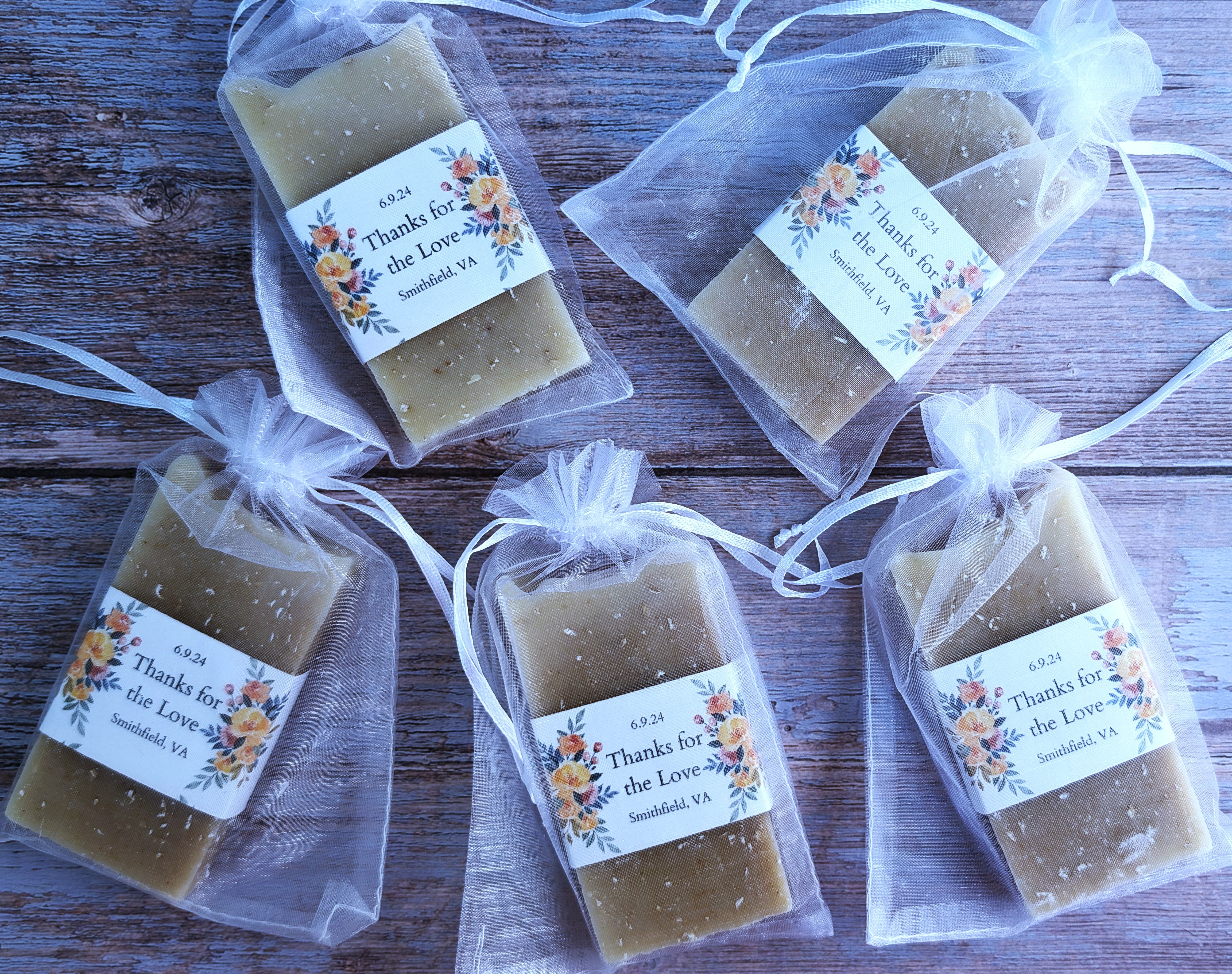 Handmade shops Custom Soap Favors, Wedding favors, baby shower favors, All Natural soap, Organic, mini guest size bars, Made to Order